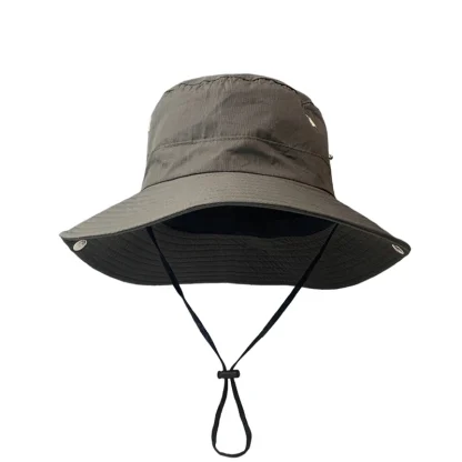 Mesh Sun Protection Bucket Hat