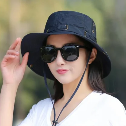 Sunscreen Fisherman Bucket Hat - Image 6
