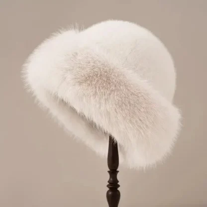 Cozy Snow Bucket Hat