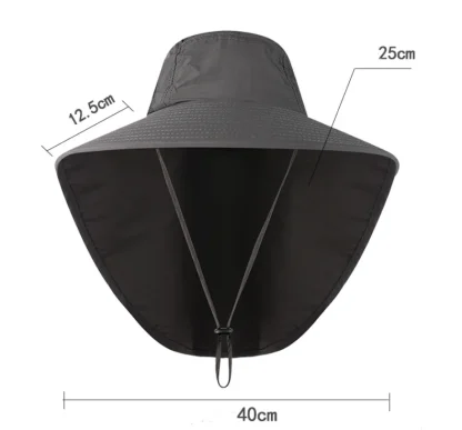 Protective Neck Bucket Hat - Image 7