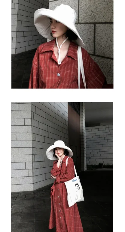 Fisherman Style Bucket Hat - Image 6