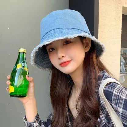Trendy Sunshade Bucket Hat - Image 3