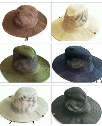 Hiking Sun Protector Bucket Hat - Image 6