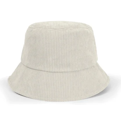 Elegant Solid Color Bucket Hat - Image 2