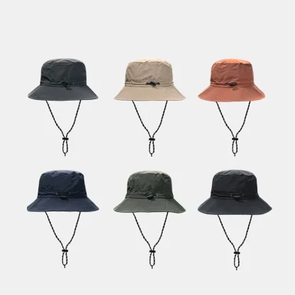 Portable Sun Defense Bucket Hat - Image 7