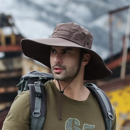 Trendy Summer Beach Bucket Hat - Image 4